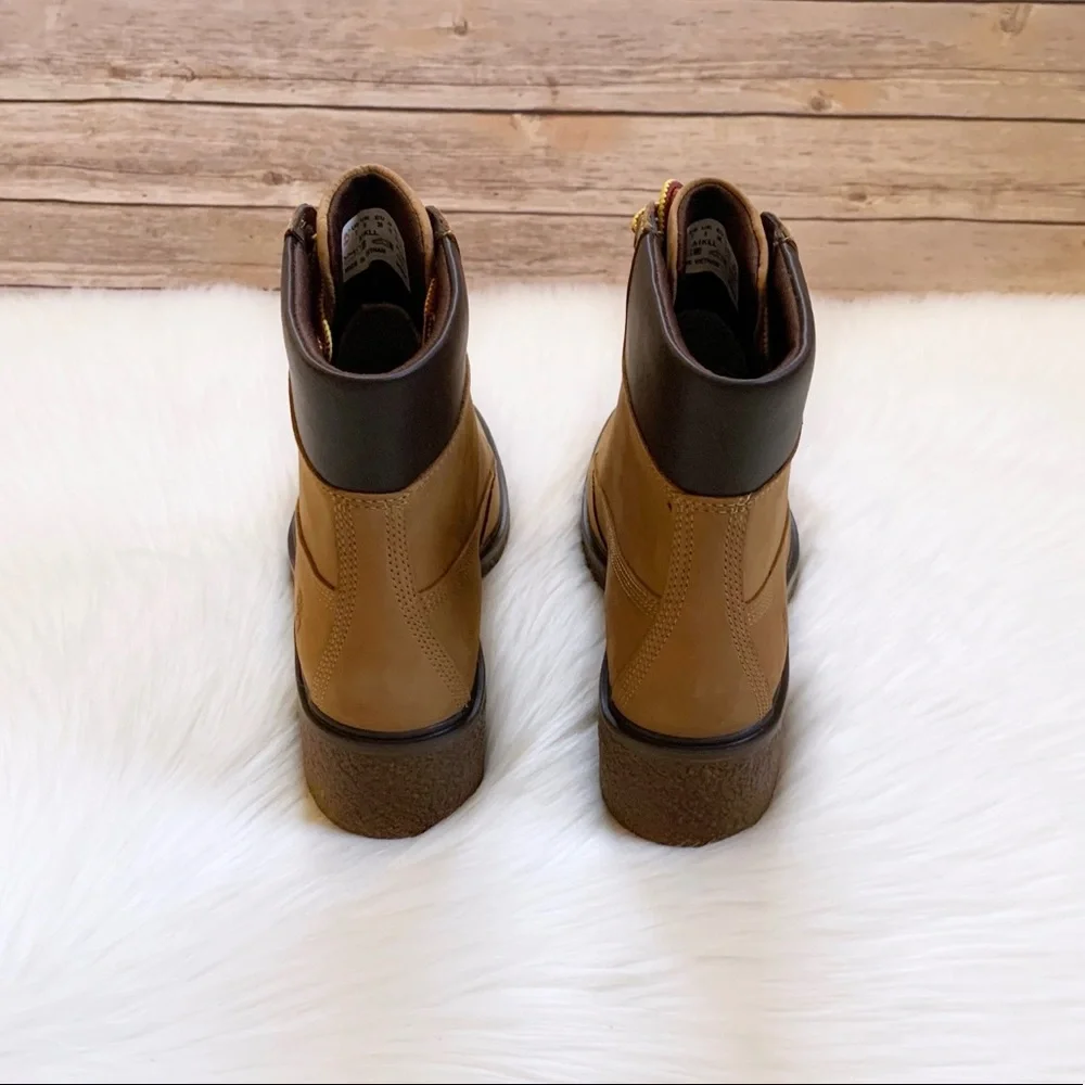 Timberland Brinda 6” Lace-Up Nubuck Leather Boots - Picture 6 of 7